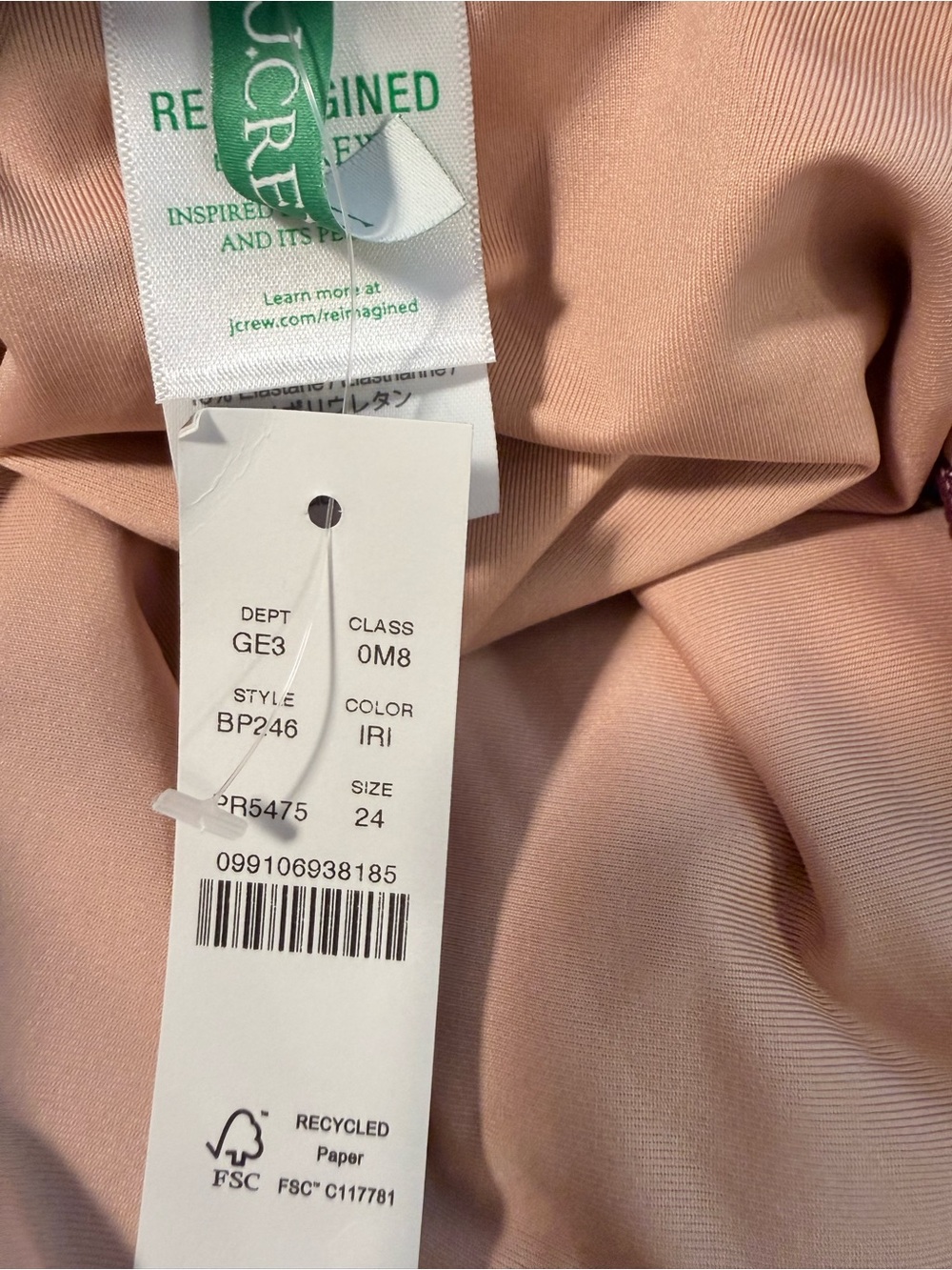 Ruched V-neck swim dress - Picture 6 of 6